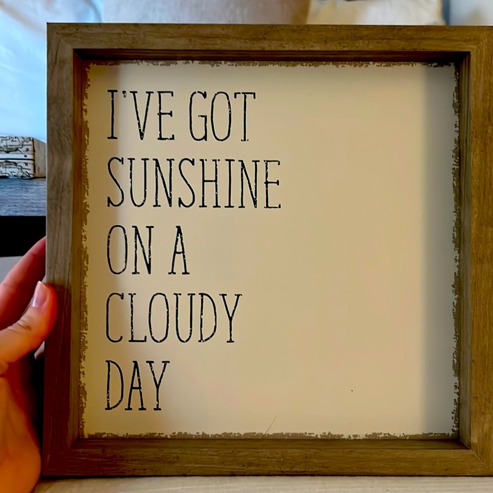 Inspirational sign